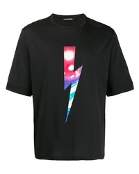 Neil Barrett Lightning Bolt T Shirt