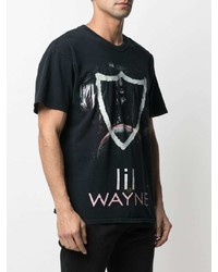 Htc Los Angeles Lil Wayne Print Cotton T Shirt