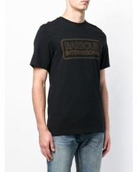 Barbour Line Logo T Shirt