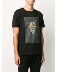 Billionaire Lion Print T Shirt
