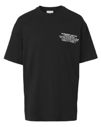 Burberry Location Print T Shirt