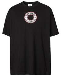 Burberry Logo Appliqu Short Sleeve T Shirt