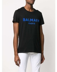 Balmain Logo Appliqu T Shirt