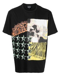 Just Cavalli Logo Cotton T Shirt