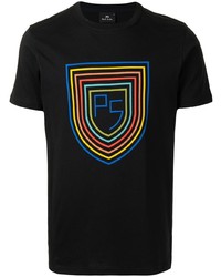 PS Paul Smith Logo Crest Organic Cotton T Shirt