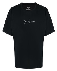 Yohji Yamamoto Logo Crew Neck T Shirt