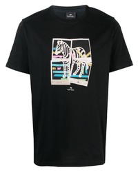 PS Paul Smith Logo Crew Neck T Shirt