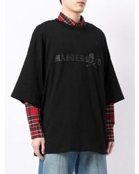 Mastermind Japan Logo Debossed Cotton T Shirt