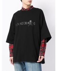 Mastermind Japan Logo Debossed Cotton T Shirt