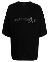 Mastermind Japan Logo Debossed Cotton T Shirt