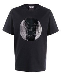VERSACE JEANS COUTURE Logo Embellished T Shirt