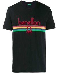 Benetton Logo Embroidered T Shirt