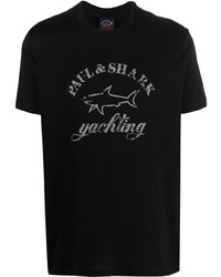 Paul & Shark Logo Graphic T Shirt