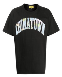 Chinatown Market Logo Map Crew Neck T Shirt