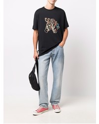 PS Paul Smith Logo Organic Cotton T Shirt