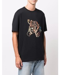 PS Paul Smith Logo Organic Cotton T Shirt