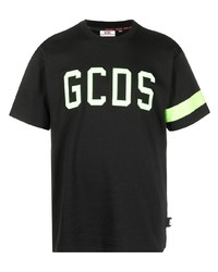 Gcds Logo Patch Cotton T Shirt