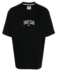 Tommy Jeans Logo Patch Cotton T Shirt