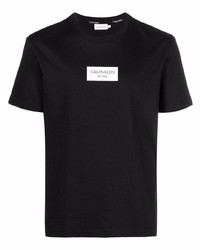 Calvin Klein Logo Patch Organic Cotton T Shirt
