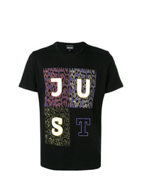 Just Cavalli Logo Patch T Shirt