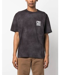 Carhartt WIP Logo Print Acid Wash T Shirt