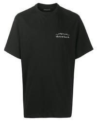 Throwback. Logo Print Boxy T Shirt