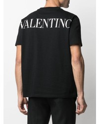 Valentino Logo Print Cotton T Shirt