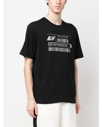 Emporio Armani Logo Print Cotton T Shirt