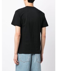 BAPE BLACK *A BATHING APE® Logo Print Cotton T Shirt