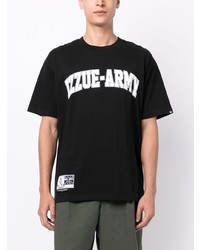 Izzue Logo Print Cotton T Shirt