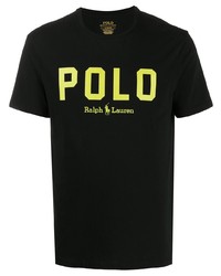 Polo Ralph Lauren Logo Print Cotton T Shirt