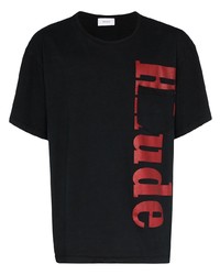 Rhude Logo Print Cotton T Shirt