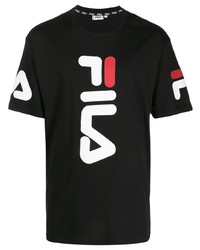 Fila Logo Print Cotton T Shirt