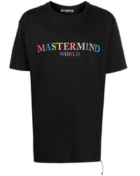 Mastermind World Logo Print Cotton T Shirt
