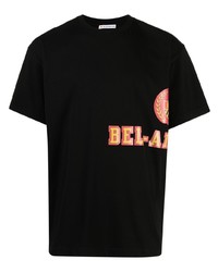 BEL-AIR ATHLETICS Logo Print Cotton T Shirt