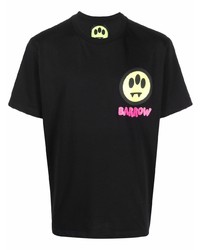 BARROW Logo Print Cotton T Shirt