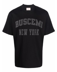 Buscemi Logo Print Cotton T Shirt