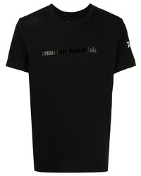 Moose Knuckles Logo Print Cotton T Shirt