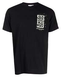 Engineered Garments Logo Print Cotton T Shirt