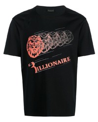 Billionaire Logo Print Cotton T Shirt