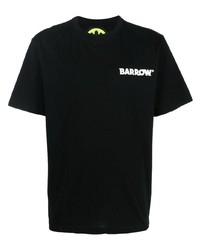 BARROW Logo Print Cotton T Shirt