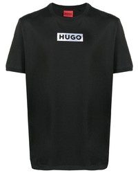 Hugo Logo Print Cotton T Shirt