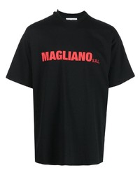 Magliano Logo Print Cotton T Shirt