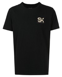 OSKLEN Logo Print Cotton T Shirt