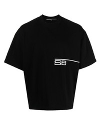 Spencer Badu Logo Print Cotton T Shirt