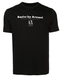 Armani Exchange Logo Print Cotton T Shirt