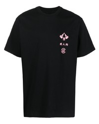 Clot Logo Print Cotton T Shirt