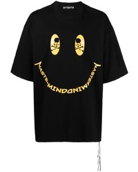 Mastermind World Logo Print Cotton T Shirt