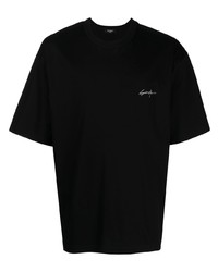 SONGZIO Logo Print Cotton T Shirt