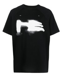 Heliot Emil Logo Print Cotton T Shirt